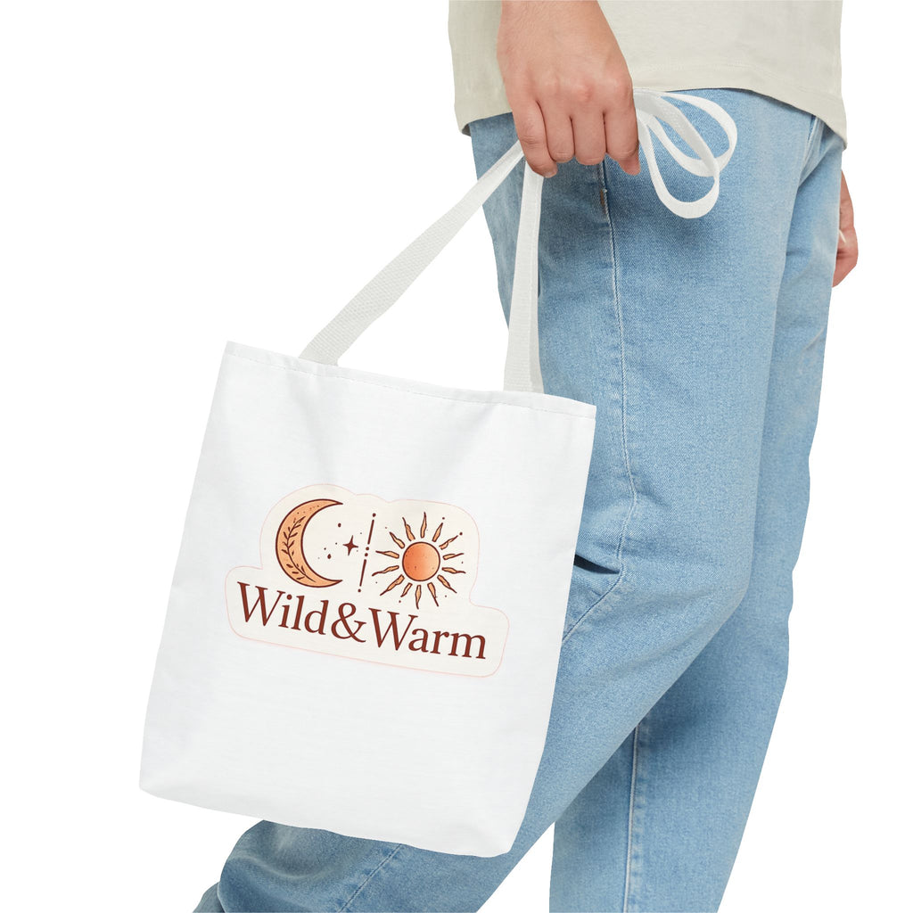Sun and Moon Illustration Tote Bag | Wild & Warm