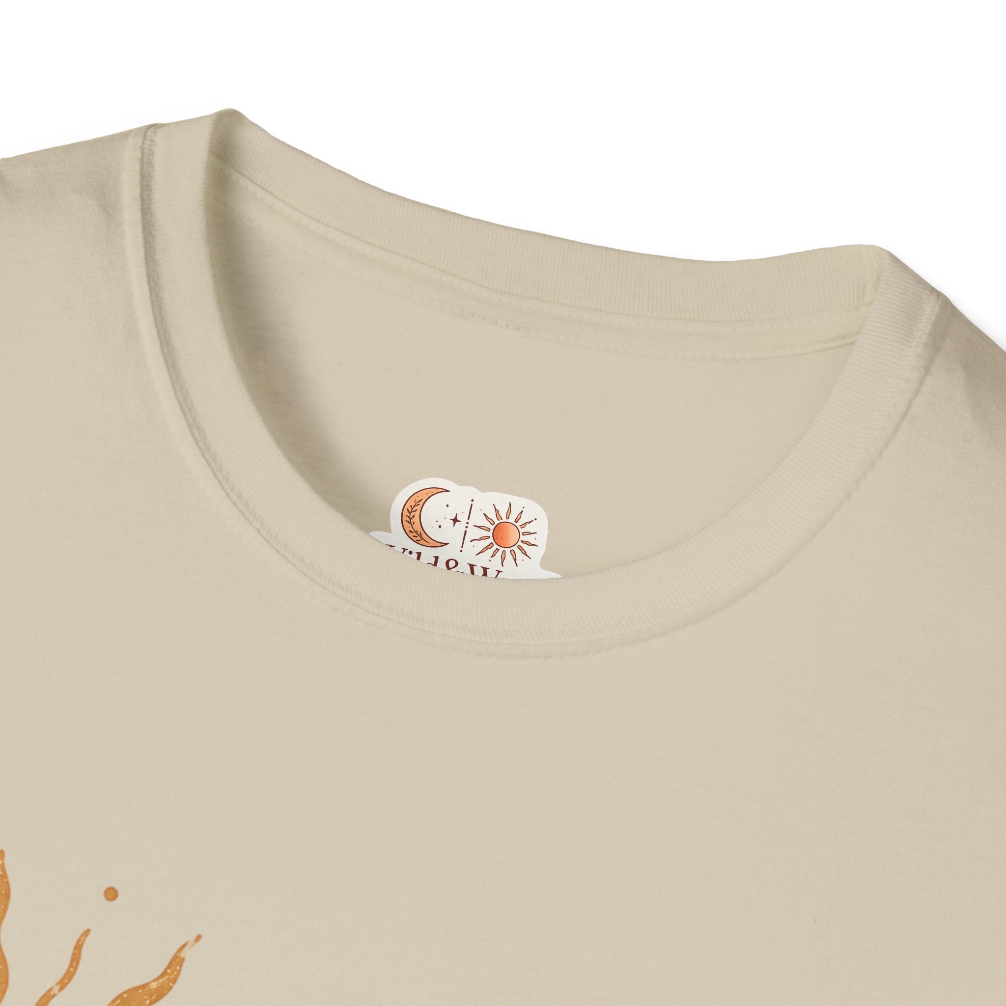 Retro Floral Sun T-Shirt — Boho Vintage Flower Graphic Tee