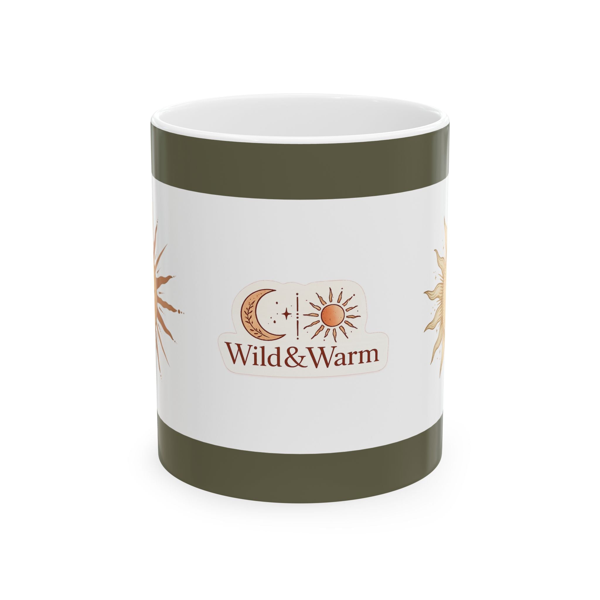 Wild & Warm Sun and Moon Mug | Ceramic Coffee Cup