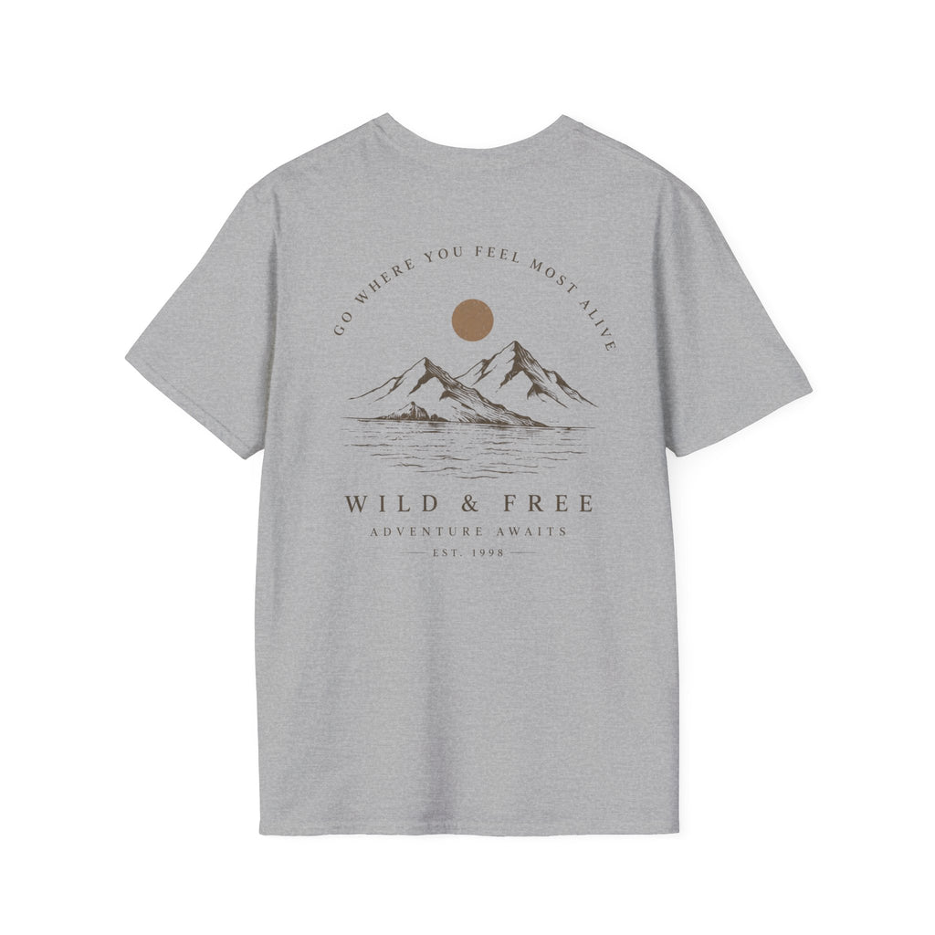 Wild & Free Mountain Sunrise T-Shirt