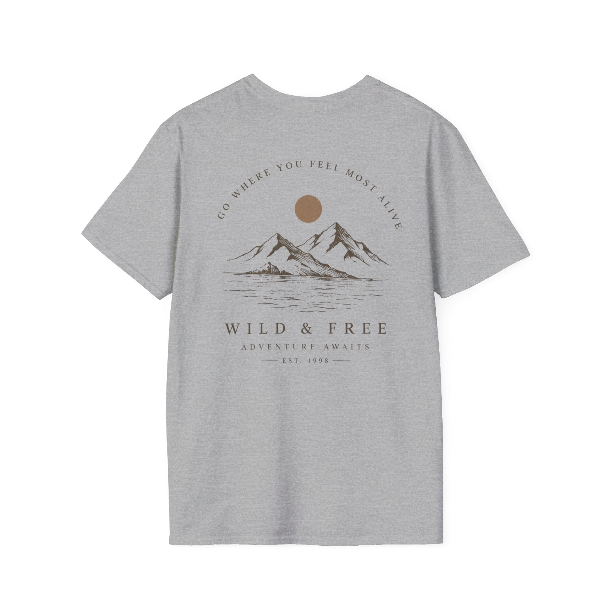Wild & Free Mountain Sunrise T-Shirt