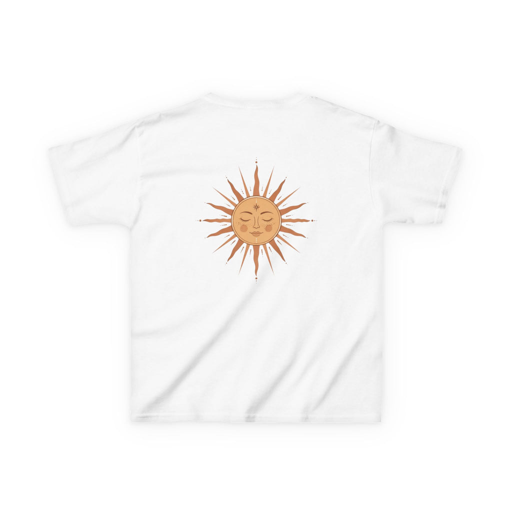 Wild & Warm Sonnen-Shirt für Teens | Handgezeichnetes Vintage-Sonnenmotiv