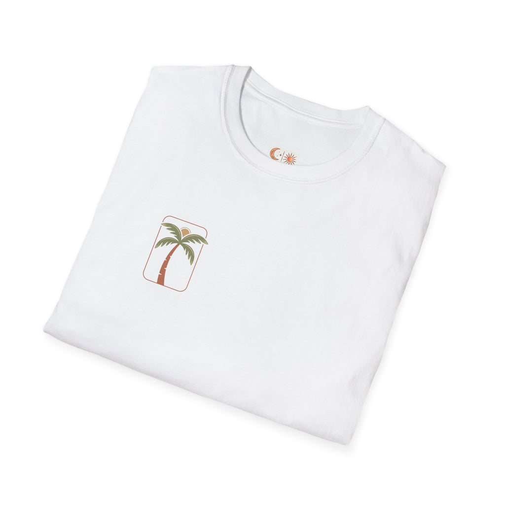 Good Days Palm Beach T-Shirt — Retro Sunset Tropical Graphic Tee