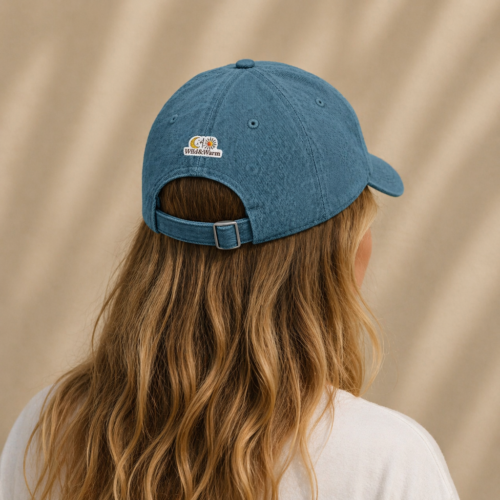 WildandWarm Sun Cap Vintage Denim