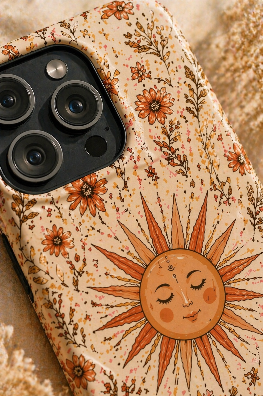 Golden Silence - Phone Case