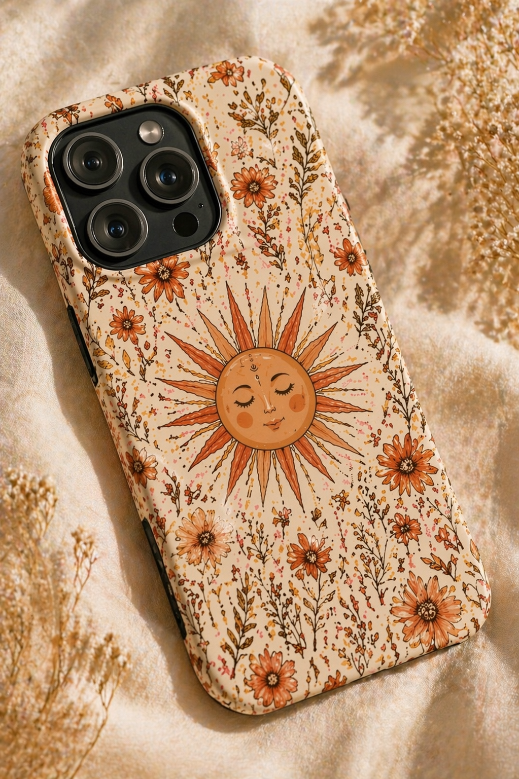 Golden Silence - Phone Case
