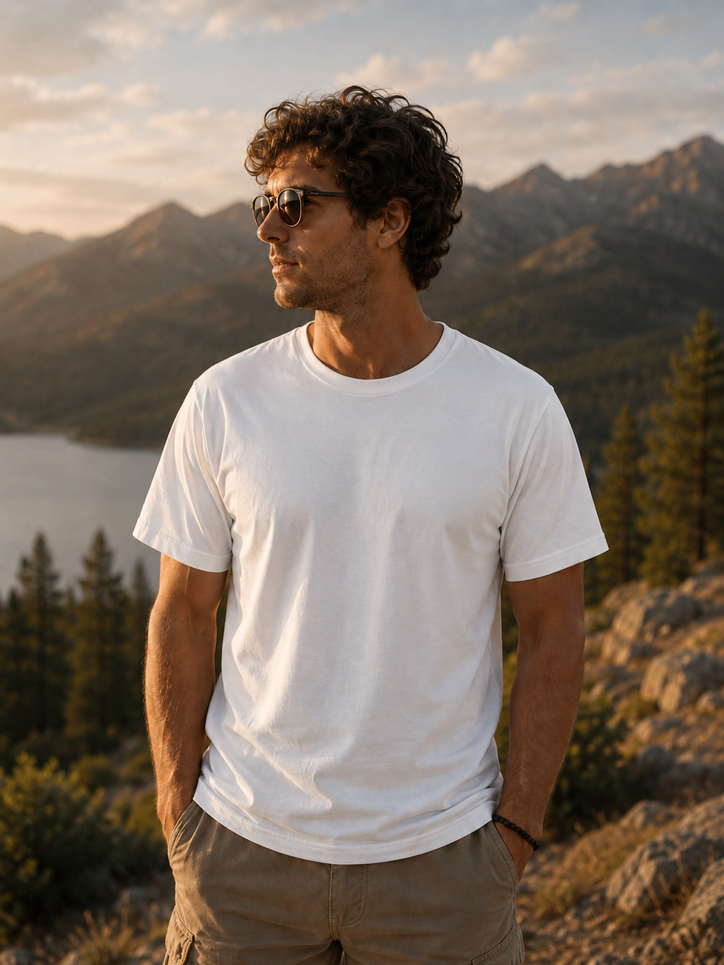 Wild & Free Mountain Sunrise T-Shirt