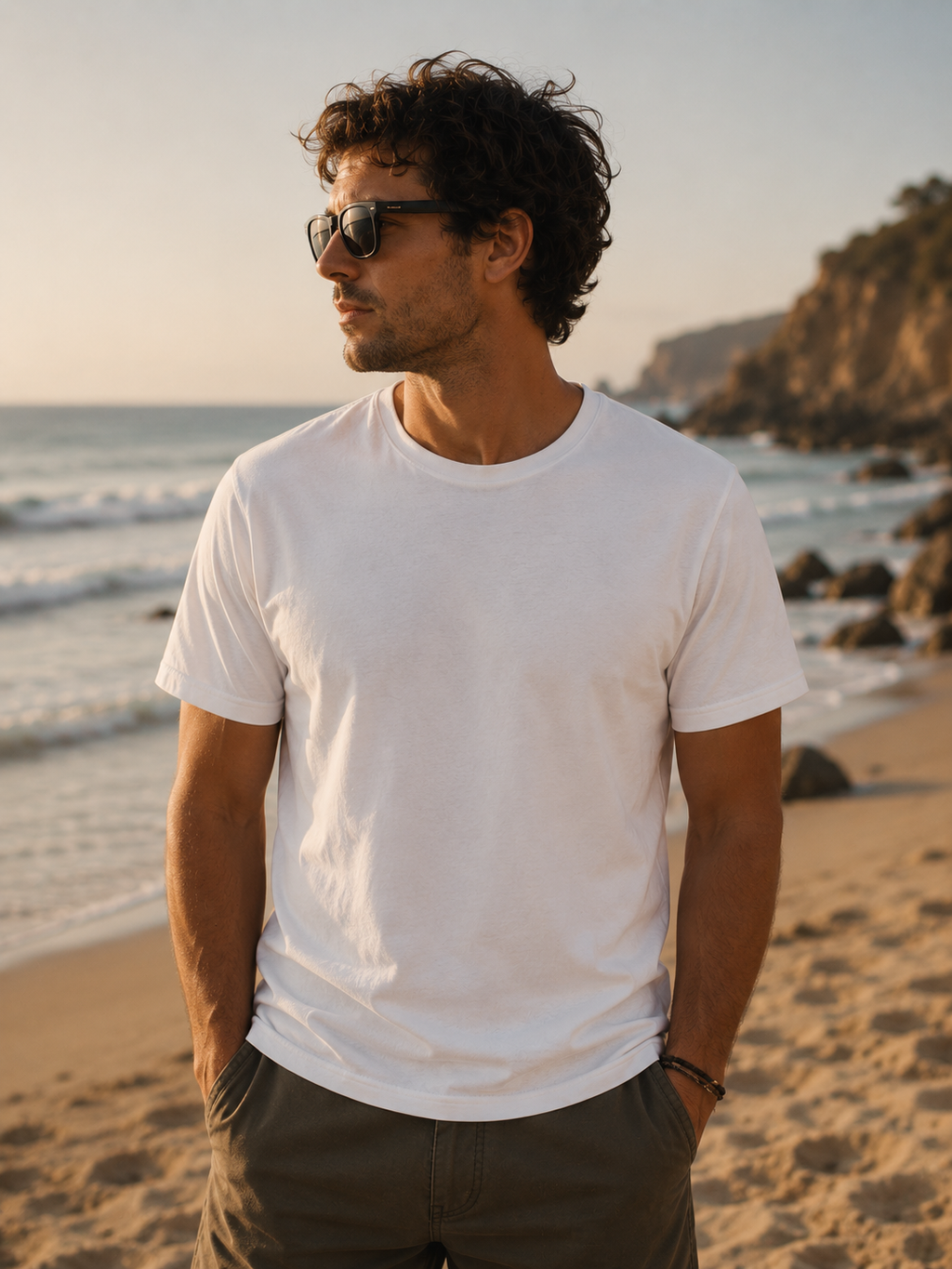 Ride the Waves T-Shirt — "Ride the Waves Not the Stress" Graphic Tee