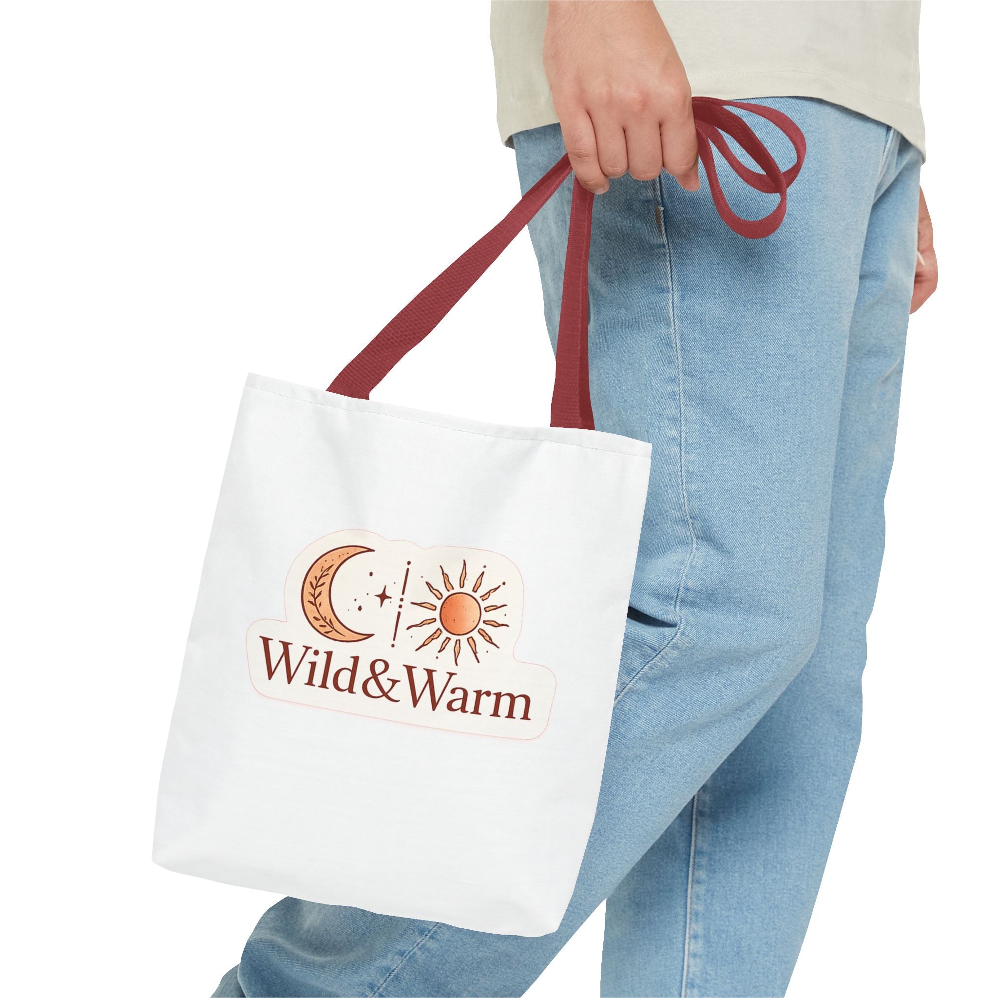 Sun and Moon Illustration Tote Bag | Wild & Warm