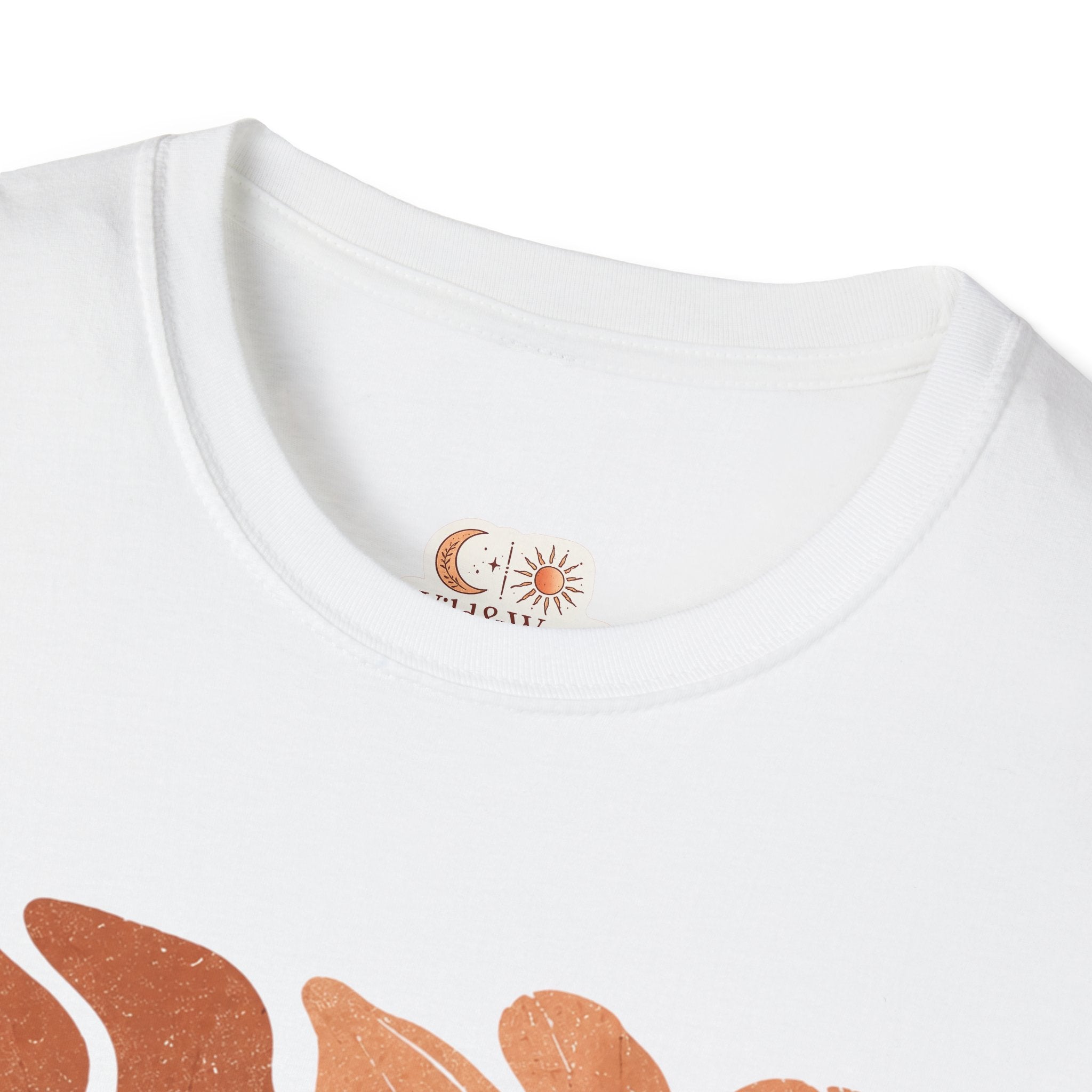 Floral Retro Block Print T-Shirt