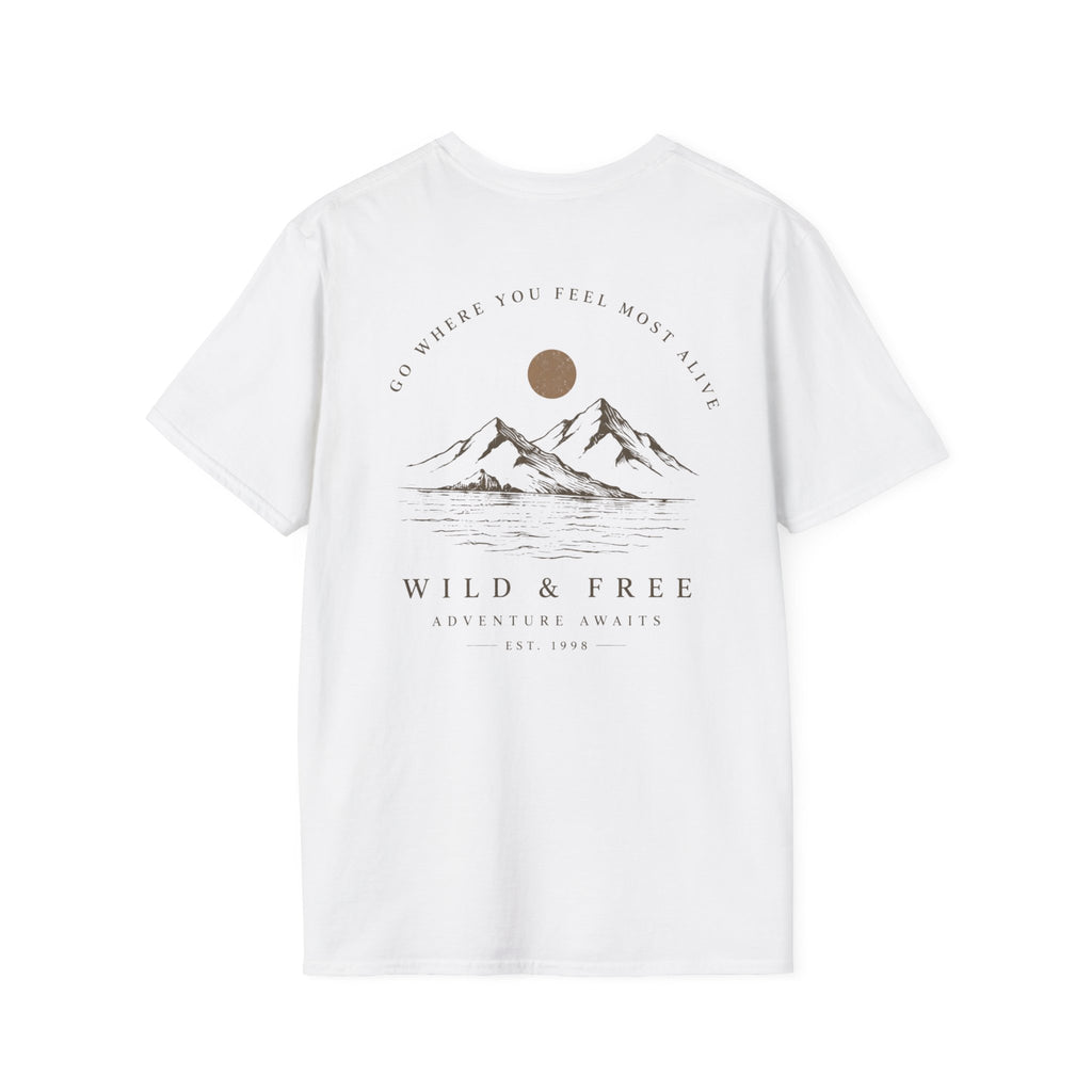 Wild & Free Mountain Sunrise T-Shirt
