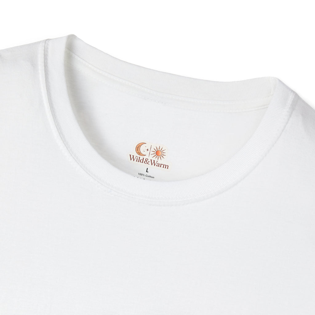 Stay Wild Floral T‑Shirt — Minimal Sunflower Graphic Tee
