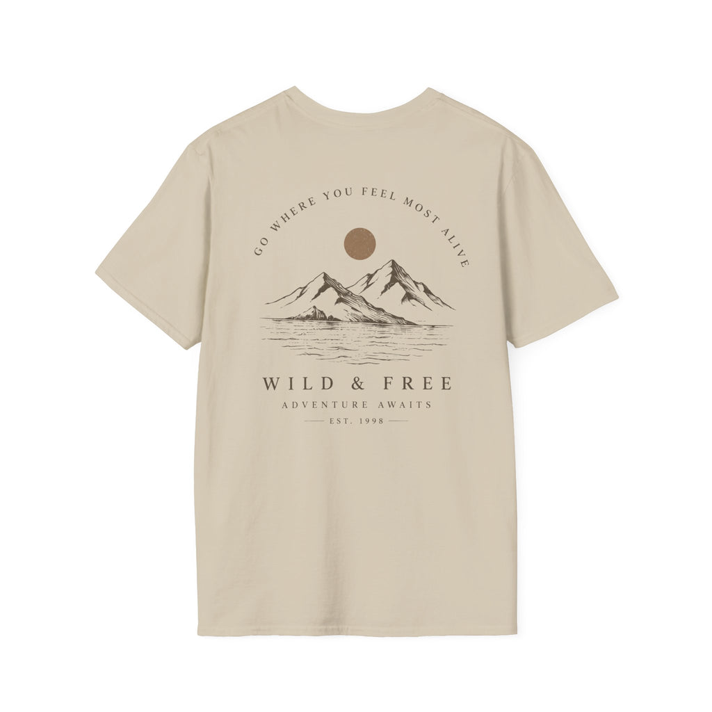 Wild & Free Mountain Sunrise T-Shirt