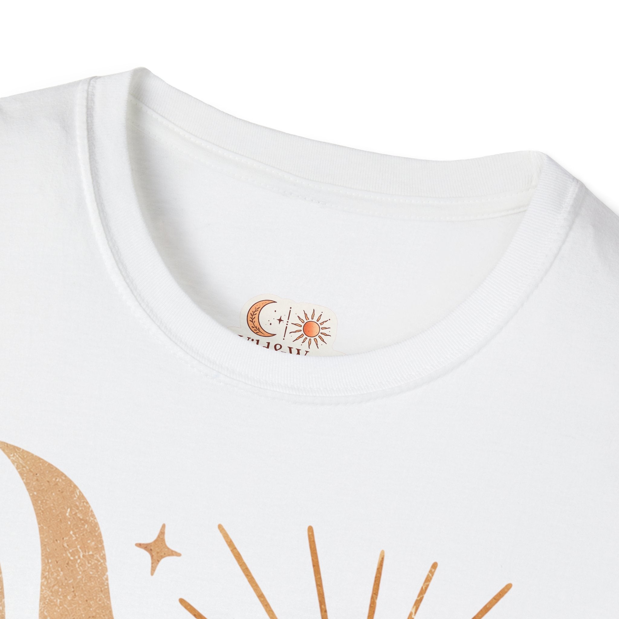 Retro Desert Sun T-Shirt — Boho Wavy Landscape Tee