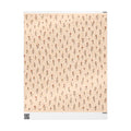 Wrapping Paper with Small Wildflowers | Floral Gift Wrap, Peach Botanical Print